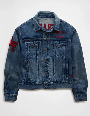 AE NFL San Francisco 49ers Denim Jacket