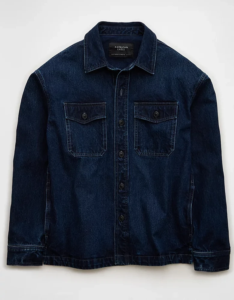 Veste-chemisier en denim AE