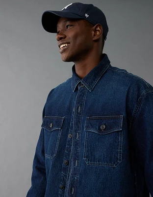 Veste-chemisier en denim AE