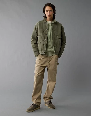 AE Slim Fit Denim Trucker Jacket