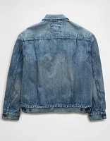 AE Slim Fit Denim Trucker Jacket