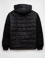 AE Hooded Stadium Puffer Jacket