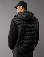 AE Hooded Stadium Puffer Jacket