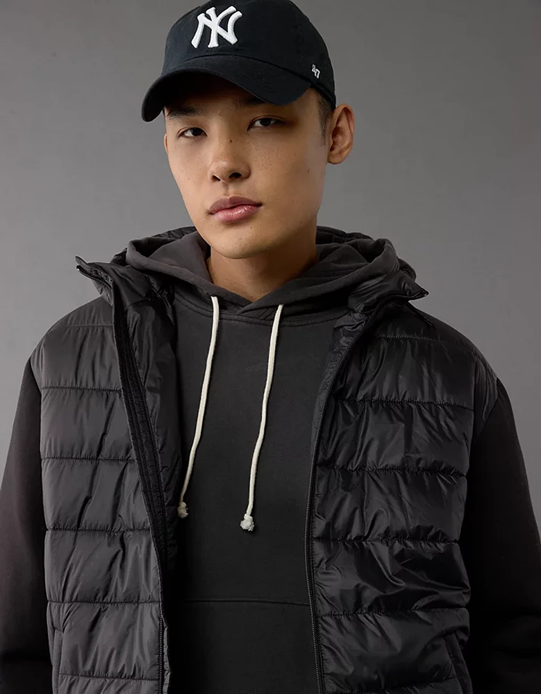 AE Hooded Stadium Puffer Jacket