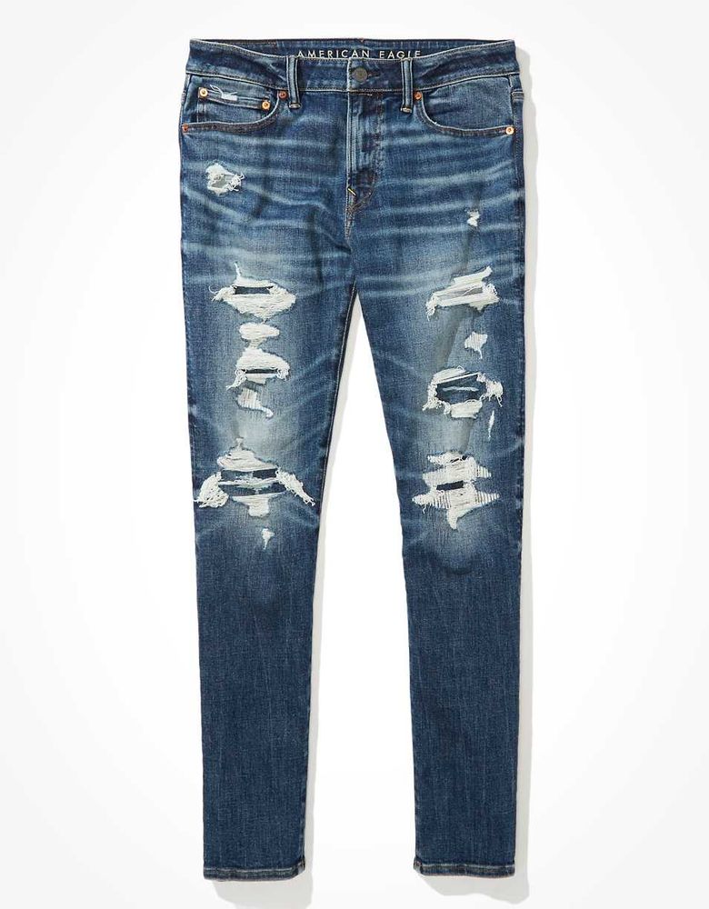 American Eagle Next Level Temp Tech Patched High Waisted Jegging