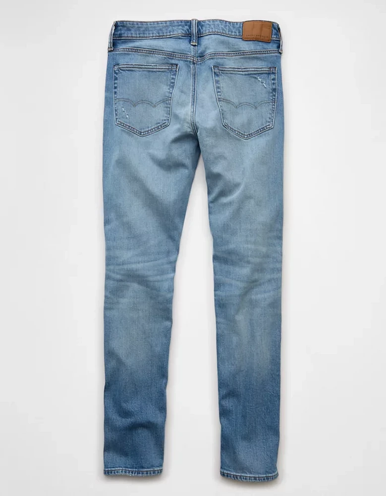 Jean seconde peau à coupe athlétique rapiécé TENCEL™ AirFlex+ AE
