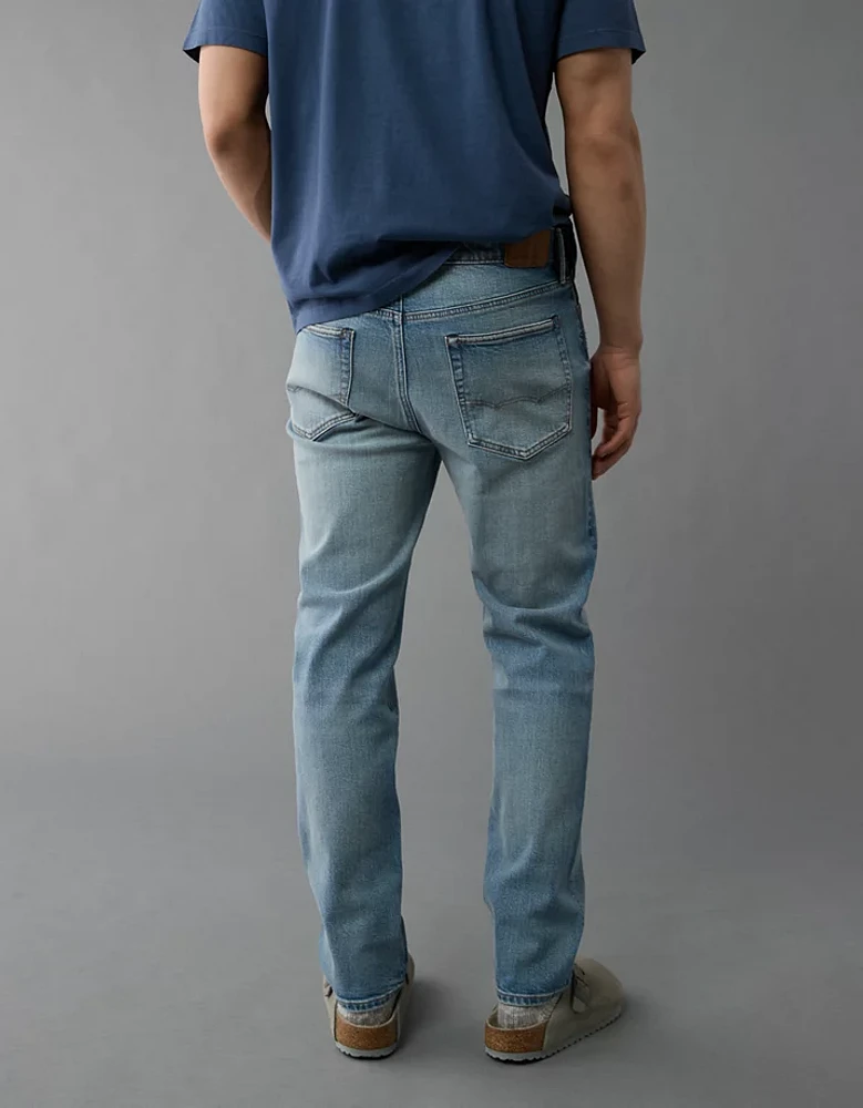 AE EasyFlex +TENCEL™ Fibers Ripped Slim Straight Jean