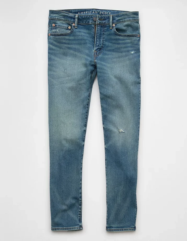 Jean ajusté déchiré AirFlex+ AE
