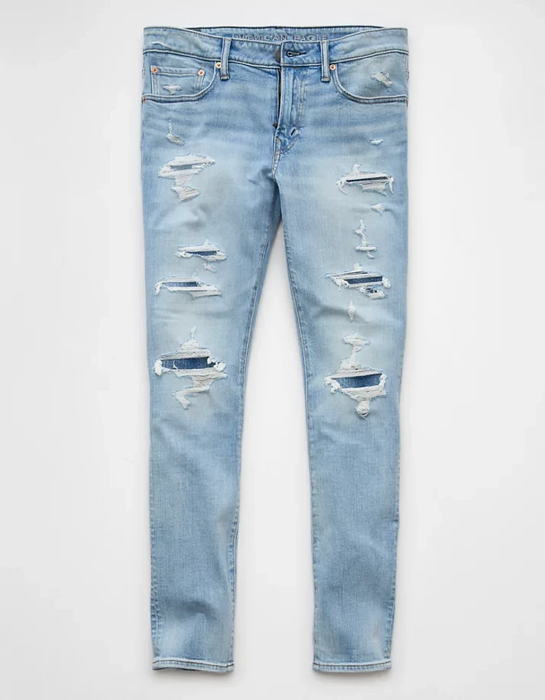 AE AirFlex+ Patched Skinny Jean
