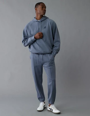 Pantalon à ceinture élastique plissé en tricot 24/7 AE