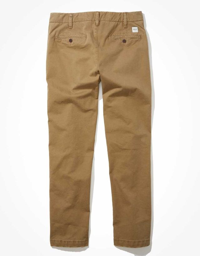 AE Flex Slim Lived-In Khaki Pant