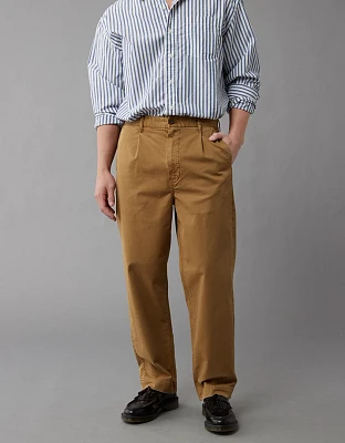 Pantalon simple ample et plissé Flex AE