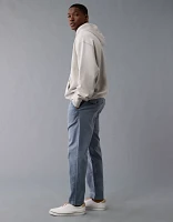 Pantalon à enfiler coupe athlétique en mélange de lin Flex AE