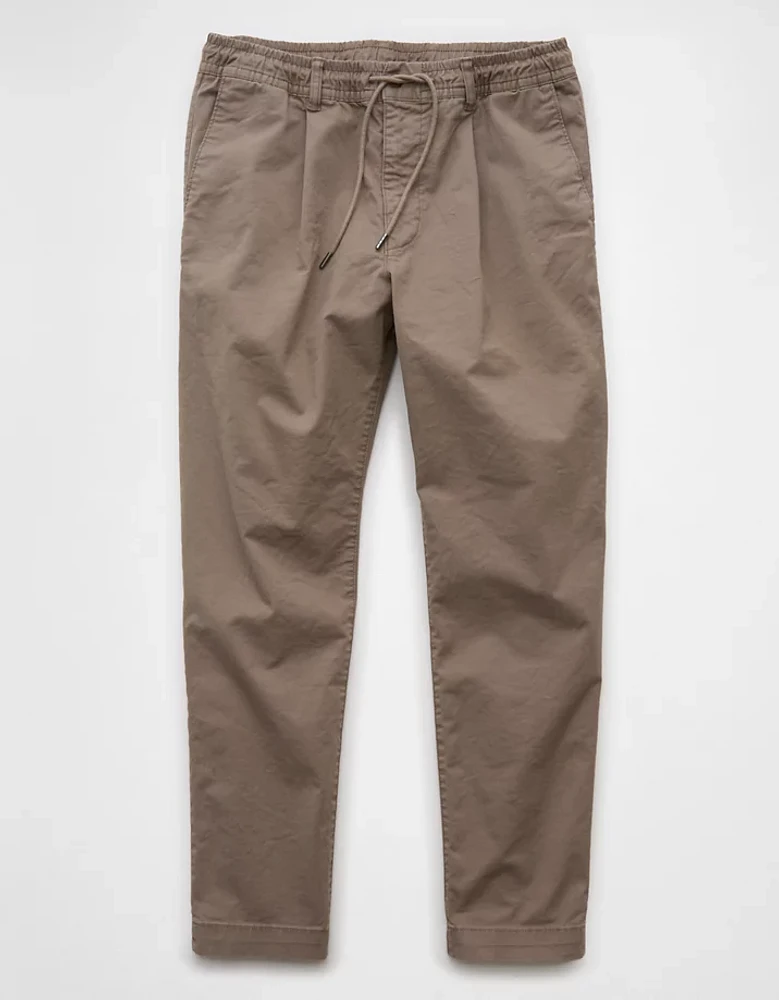 Pantalon à enfiler coupe athlétique plissé Flex AE