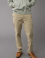 AE Flex Slim Straight Lived-In Khaki Pant