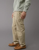 AE Flex Slim Straight Lived-In Khaki Pant