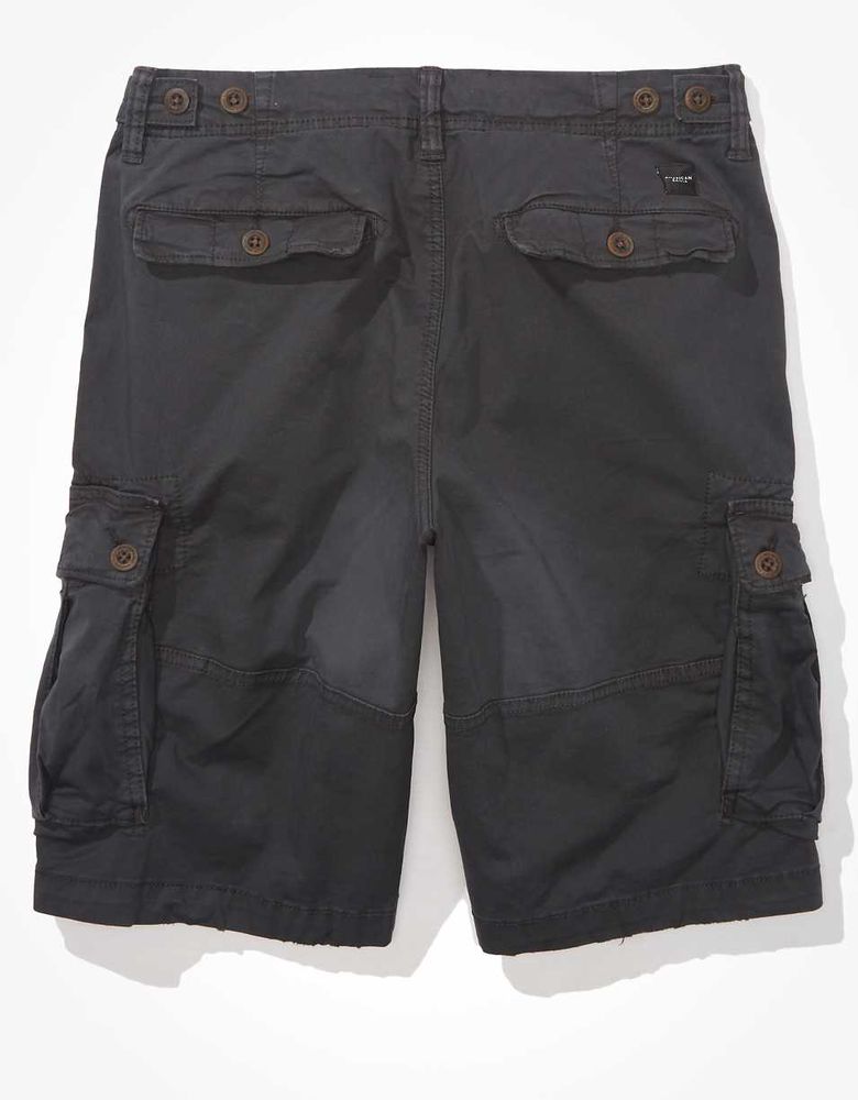 AE Flex 12" Lived-In Longer Length Cargo Short