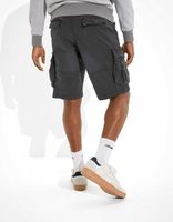 AE Flex 12" Lived-In Longer Length Cargo Short