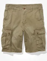 AE Flex 12" Lived-In Longer Length Cargo Short