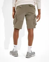 AE Flex 12" Lived-In Longer Length Cargo Short