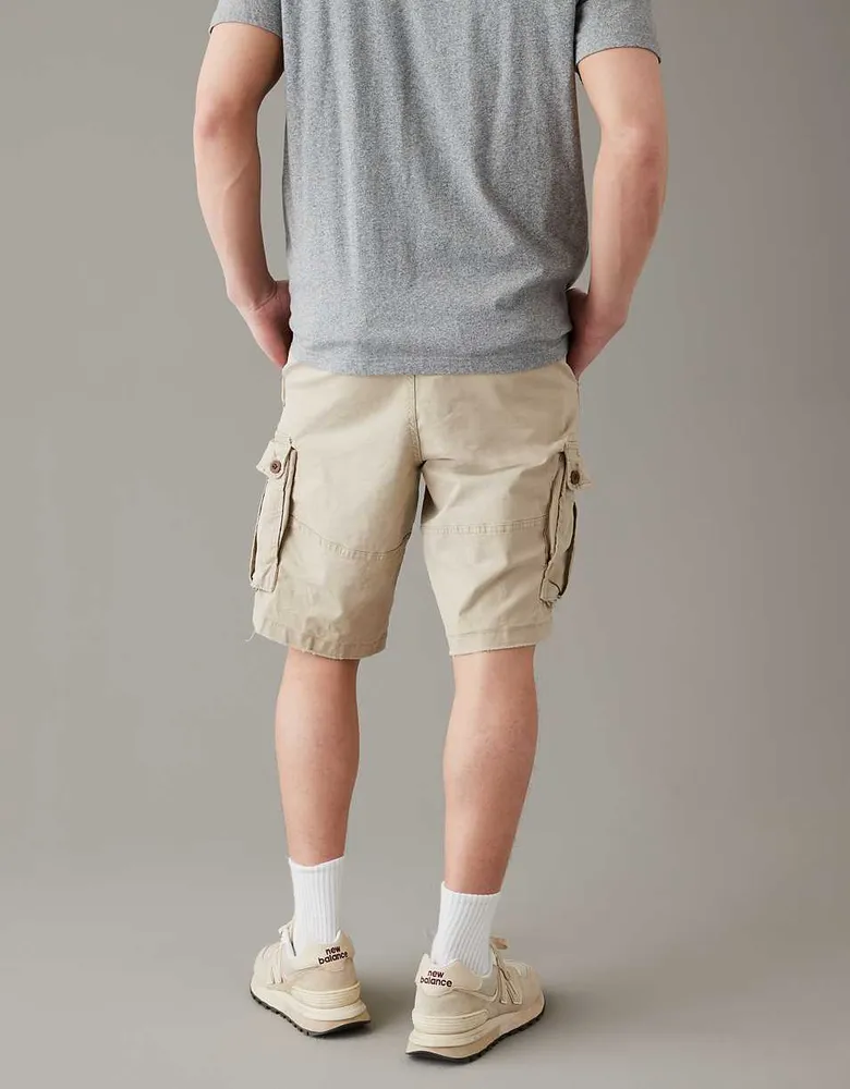 AE Flex 12" Lived-In Longer Length Cargo Short