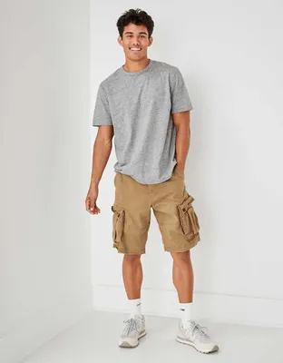 AE Flex 12" Lived-In Longer Length Cargo Short