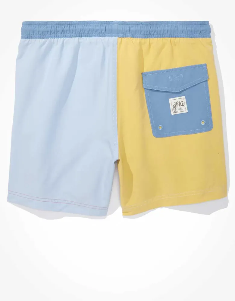 AE 5" Colorblock Swim Trunk