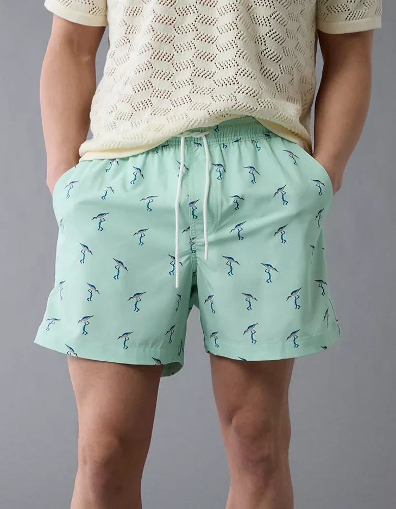 AE Men's 5" Flex Swim Trunk