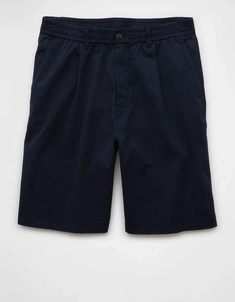 Short plissé à ceinture élastique lâche Flex AE
