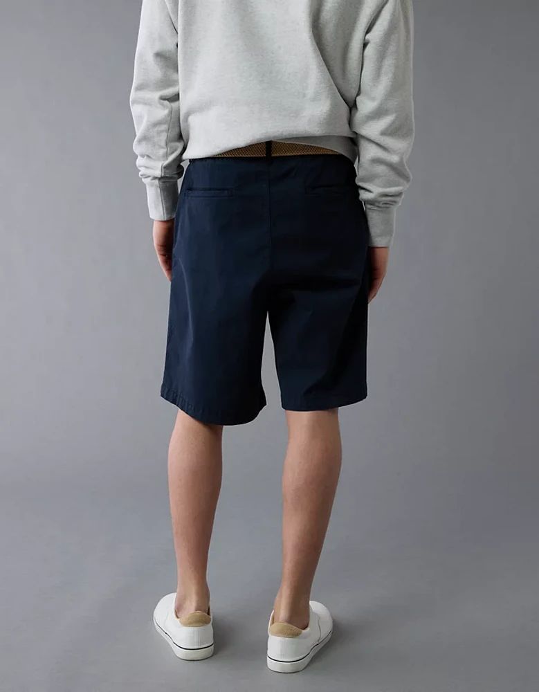 Short plissé à ceinture élastique lâche Flex AE