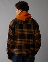 Timberland x AE Flannel Shirt Jacket