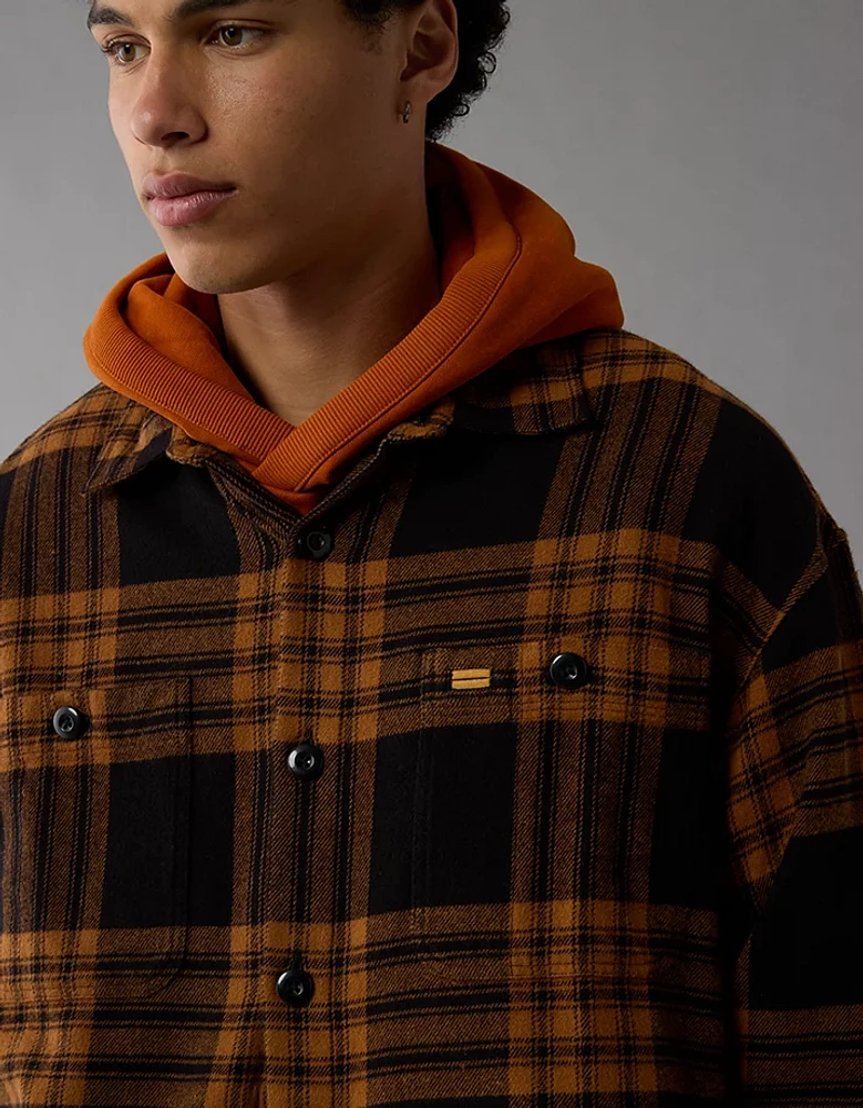 Timberland x AE Flannel Shirt Jacket