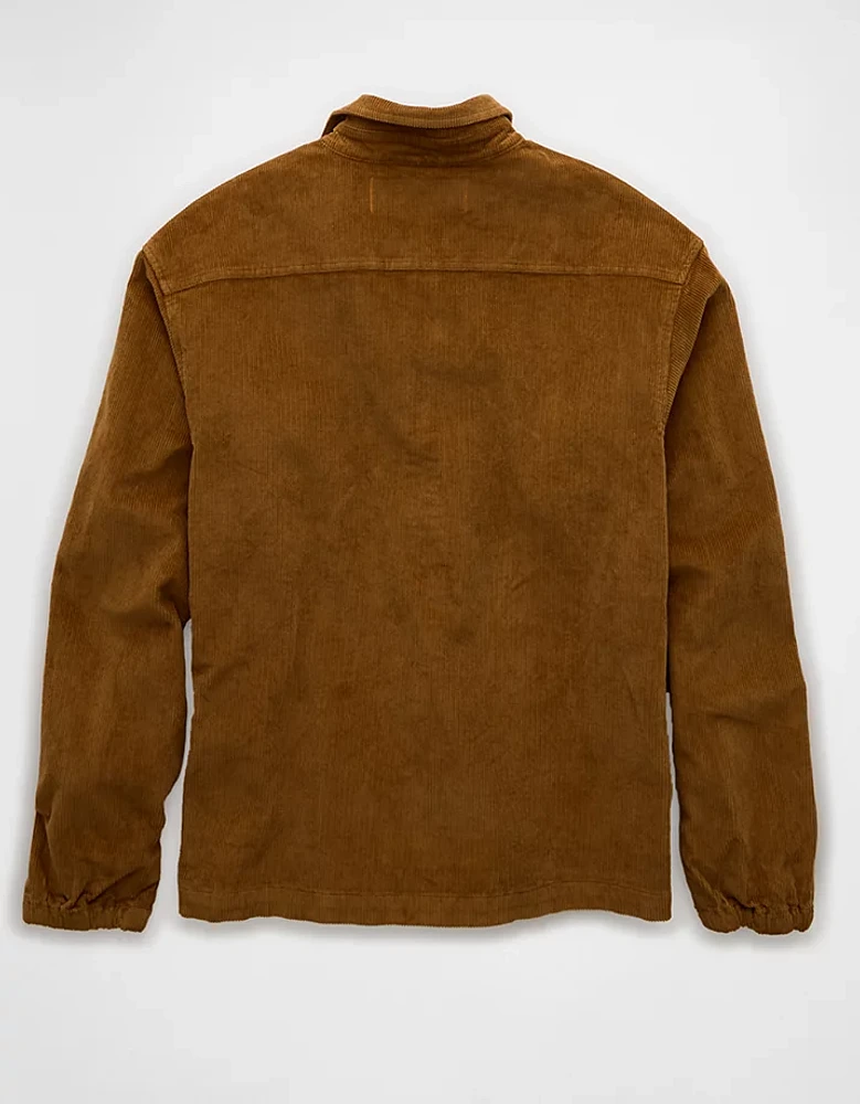 Timberland x AE Corduroy Popover Shirt