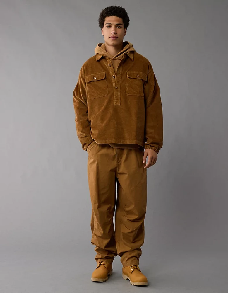 Timberland x AE Corduroy Popover Shirt