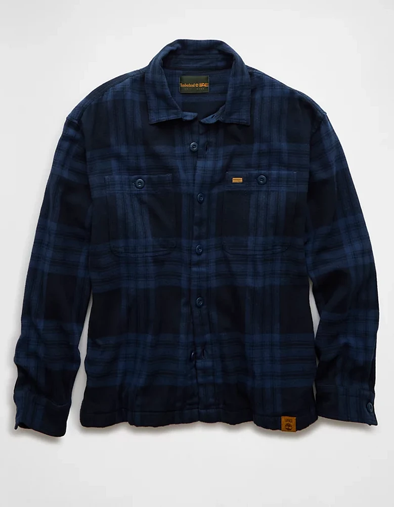 Timberland x AE Flannel Shirt Jacket