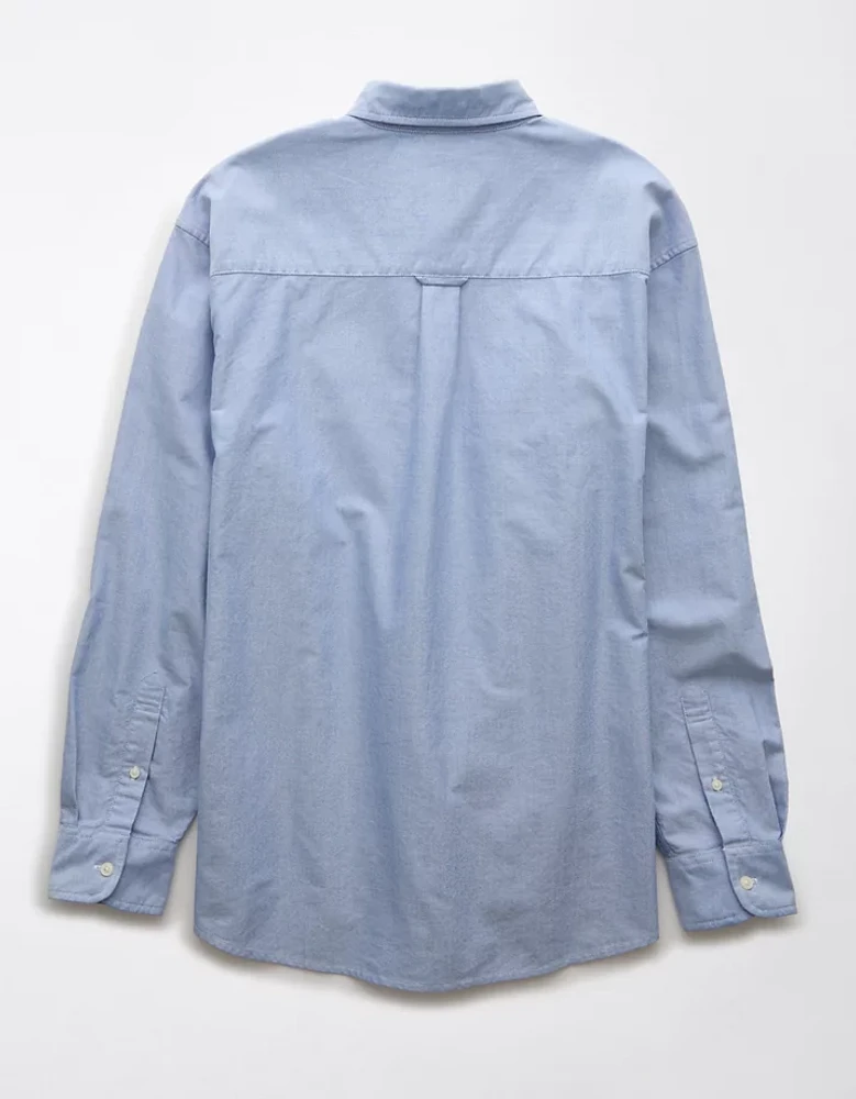 AE Everyday Relaxed Oxford Button-Up Shirt