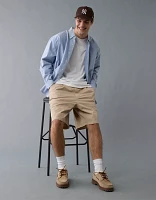 AE Everyday Relaxed Oxford Button-Up Shirt