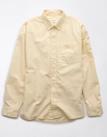 AE Everyday Relaxed Oxford Button-Up Shirt