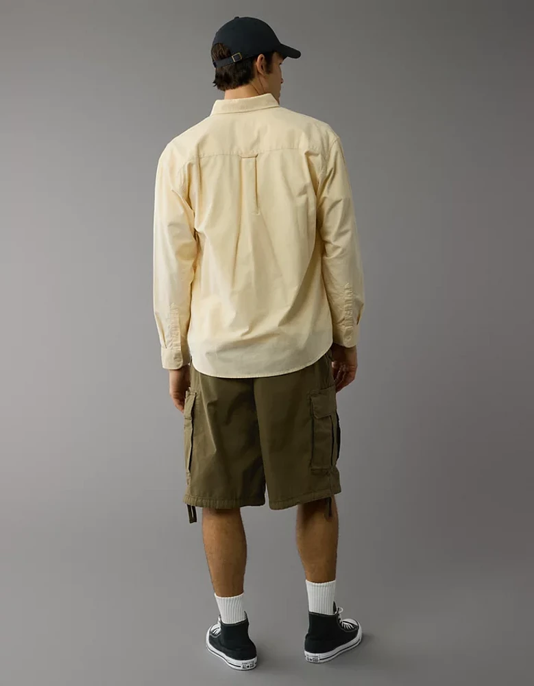 AE Everyday Relaxed Oxford Button-Up Shirt