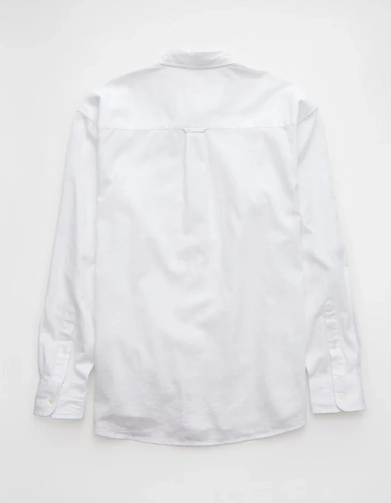 Chemise en mélange de lin décontractée tous les jours AE
