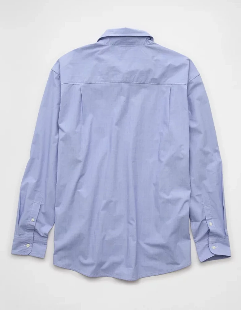 AE Everyday Poplin Button-Up Shirt