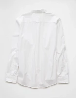 Chemise boutonnée en popeline de tous les jours AE