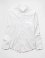 Chemise boutonnée en popeline de tous les jours AE