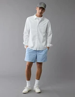 Chemise boutonnée en popeline de tous les jours AE