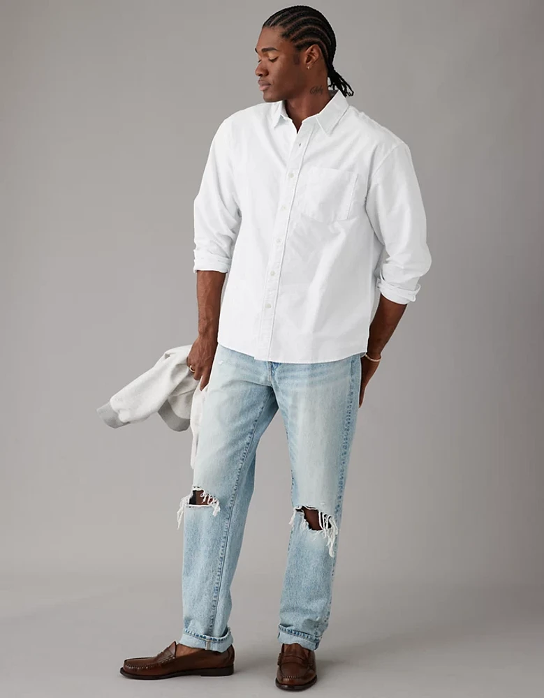 Chemise boutonnée en oxford de tous les jours AE