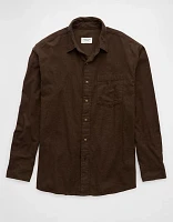 AE Everyday Flannel Button-Up Shirt