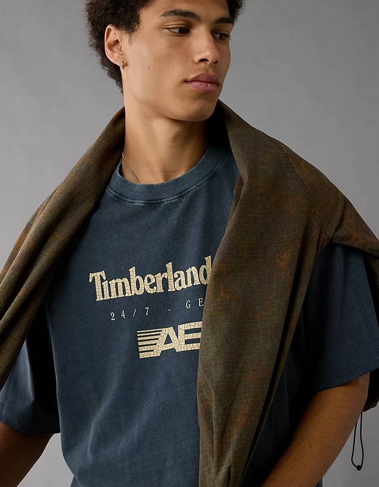 Timberland x AE Boxy Graphic T-Shirt