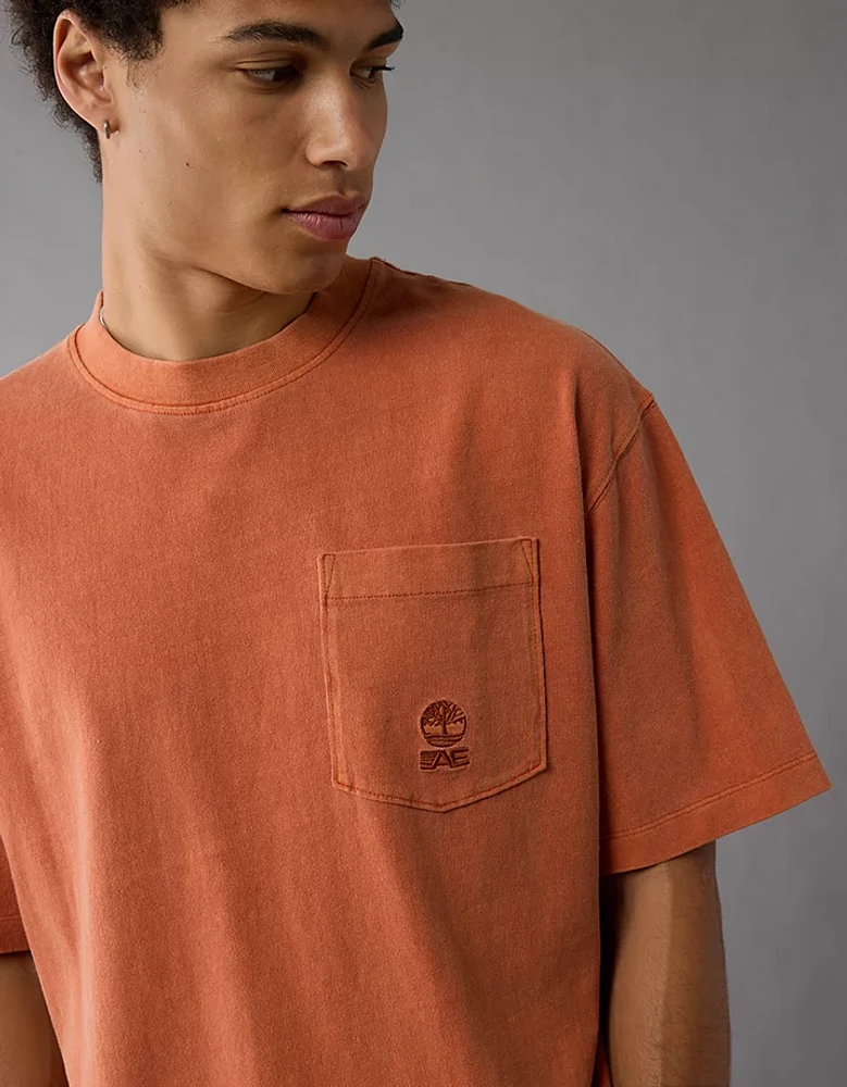 Timberland x AE Boxy Pocket T-Shirt