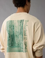 Timberland x AE Long-Sleeve Graphic T-Shirt