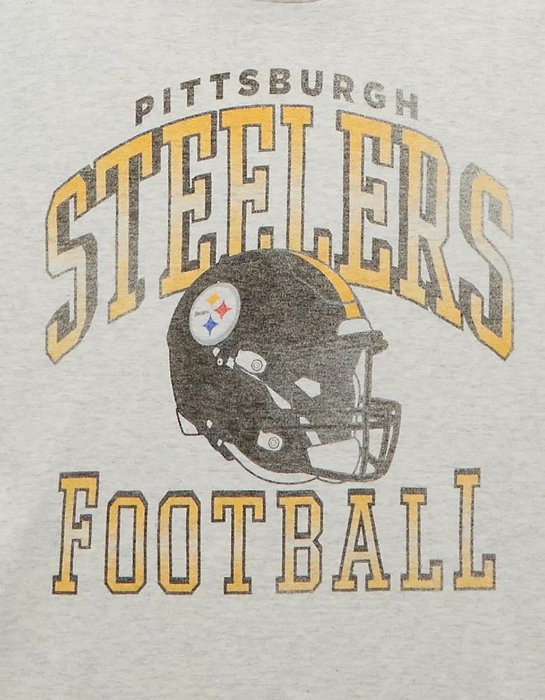 T-shirt droit à image des Steelers de Pittsburgh la NFL AE